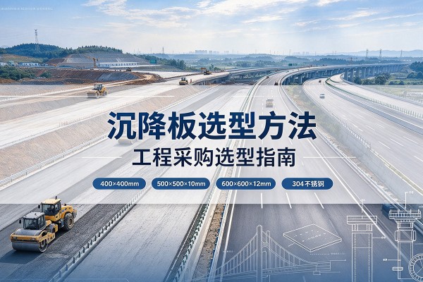 濮阳沉降板选择方法