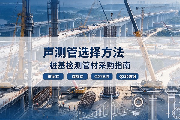 濮阳声测管选型标准