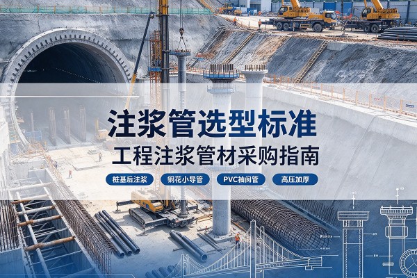 濮阳注浆管选型标准