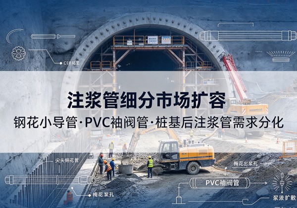 濮阳注浆管细分市场扩容，隧道钢花小导管、PVC 袖阀管、桩基后注浆管需求分化