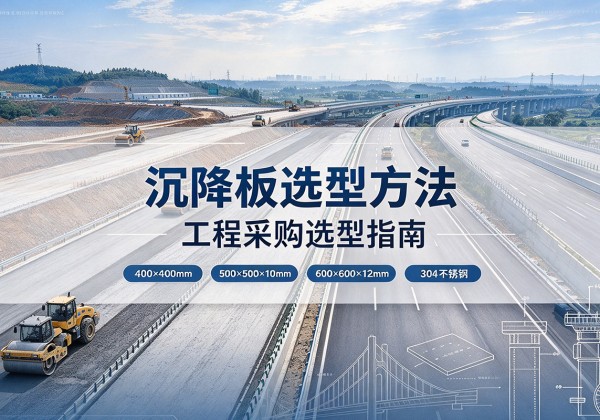 濮阳沉降板选择方法