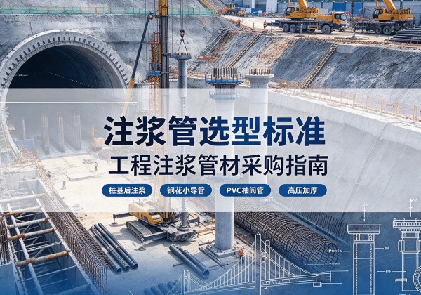 濮阳注浆管选型标准